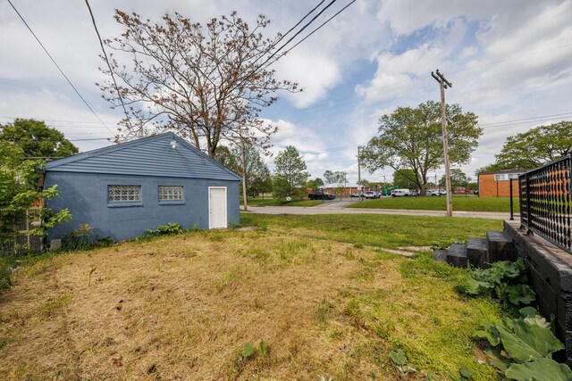 view of yard