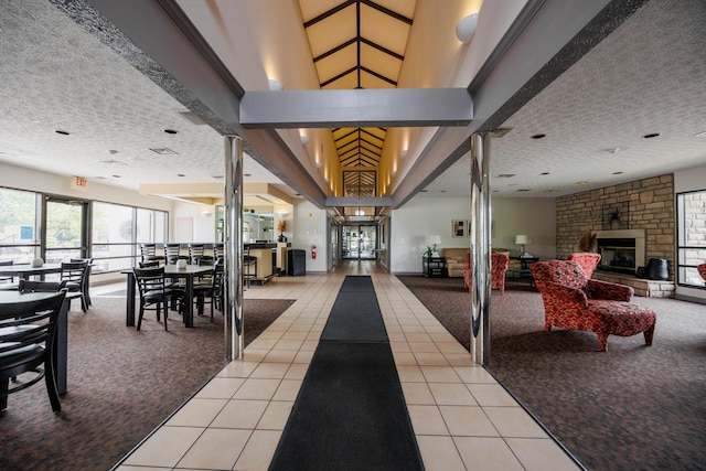 4618 Parrau Dr Unit 72B, Columbus, OH 43228 - lobby featuring a textured ceiling