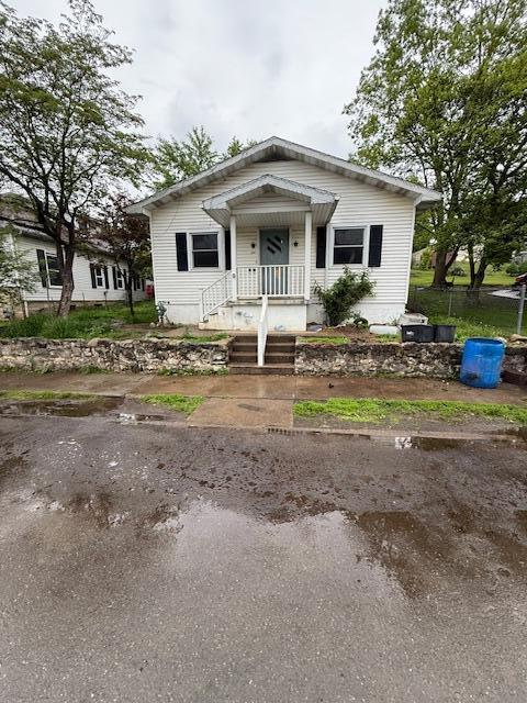 view of bungalow-style home