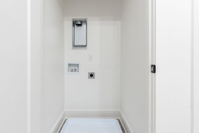 1177 Franklin Ave, Columbus, OH 43205 - washroom with hookup for a washing machine and electric dryer hookup