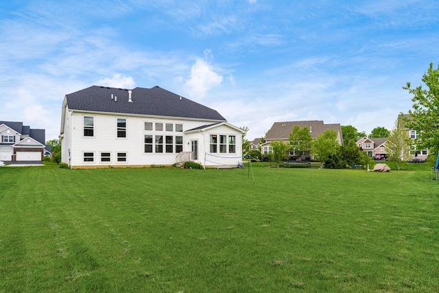 8123 Comstock Ter NW, Pickerington, OH 43147 - back of house with a lawn
