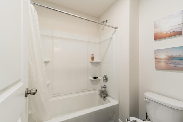 8123 Comstock Ter NW, Pickerington, OH 43147 - full bath featuring shower / tub combo and toilet