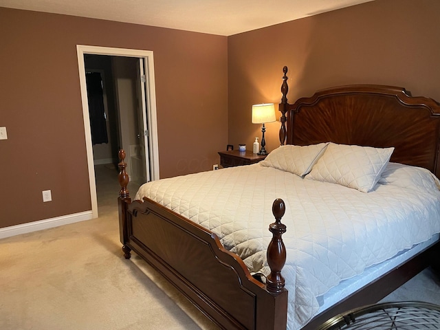 7719 Bear Run Rd, Logan, OH 43138 - bedroom with light carpet and baseboards