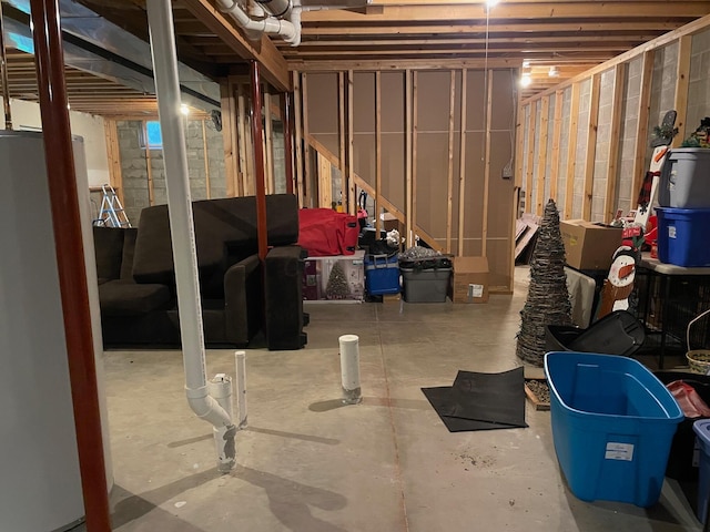 7719 Bear Run Rd, Logan, OH 43138 - view of unfinished basement