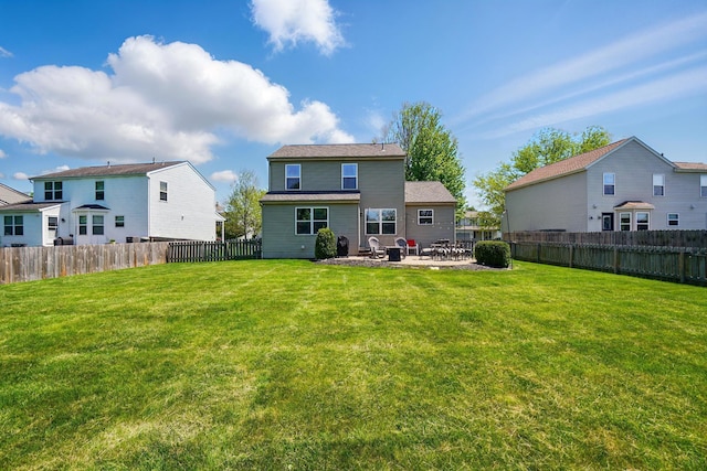 8380 Squad Dr, Galloway, OH 43119 - rear view of property with a patio area