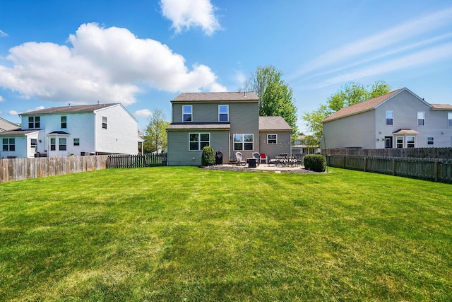 8380 Squad Dr, Galloway, OH 43119 - back of property with a patio area