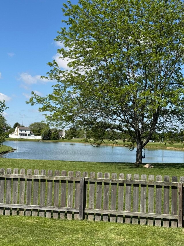8380 Squad Dr, Galloway, OH 43119 - water view with fence