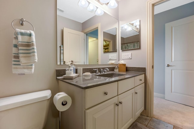 4166 Borge Way, Dublin, OH 43016 - bathroom featuring toilet and vanity