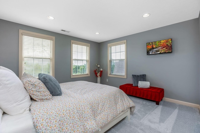 4166 Borge Way, Dublin, OH 43016 - carpeted bedroom featuring recessed lighting and baseboards