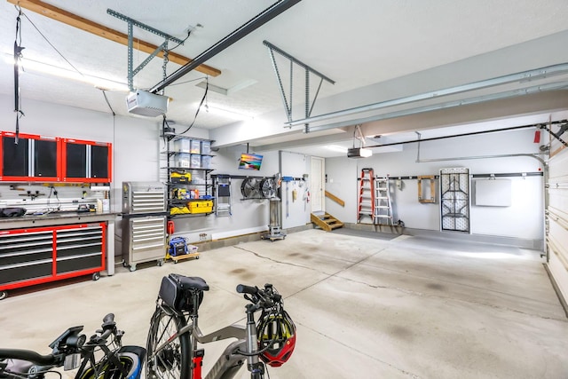 4166 Borge Way, Dublin, OH 43016 - garage with a garage door opener
