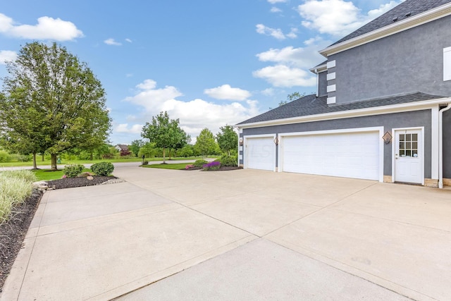 4166 Borge Way, Dublin, OH 43016 - garage with driveway