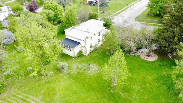 view of subject property