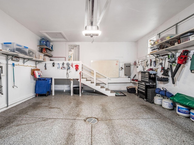 10 Park Dr, Columbus, OH 43209 - garage featuring a garage door opener