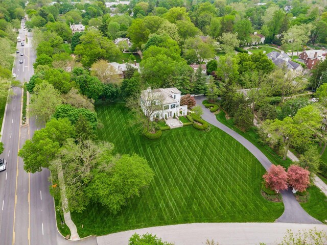 10 Park Dr, Columbus, OH 43209 - drone / aerial view of a tree filled landscape