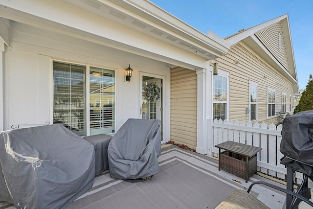1753 Chestnut Farms Loop, Grove City, OH 43123 - view of patio with a grill