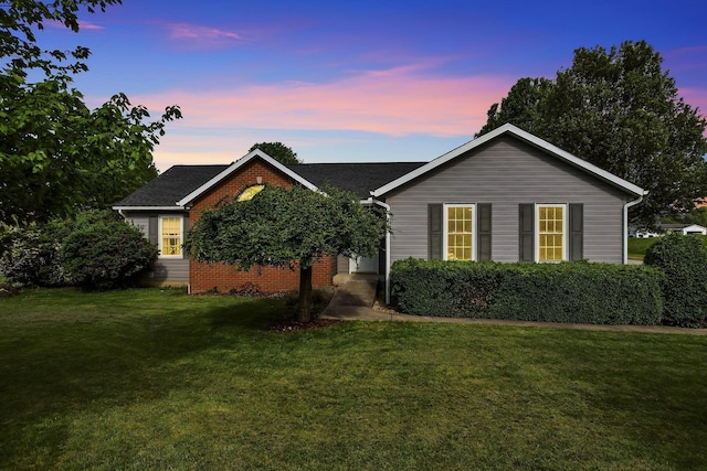 11708 Broad St, Millersport, OH 43046 - view of front of house with a front lawn