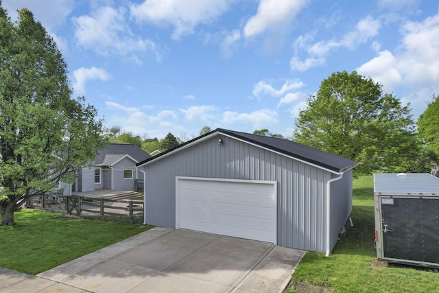 11708 Broad St, Millersport, OH 43046 - view of detached garage
