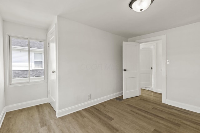 436 Nashoba Ave, Columbus, OH 43223 - spare room with wood finished floors and baseboards