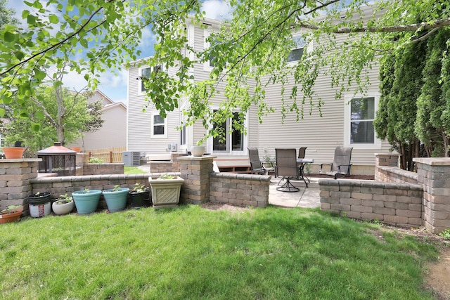 210 Carson Ct, Pickerington, OH 43147 - view of patio featuring central AC unit