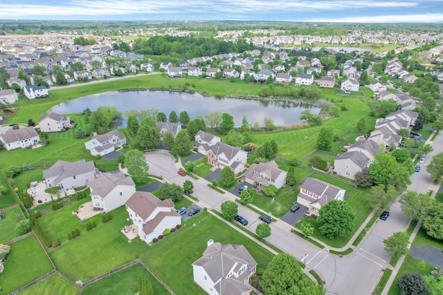 210 Carson Ct, Pickerington, OH 43147 - aerial perspective of suburban area with a nearby body of water