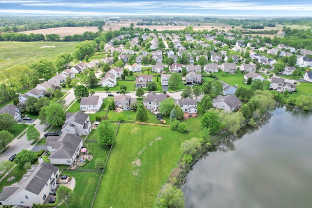 210 Carson Ct, Pickerington, OH 43147 - aerial view of property's location with a nearby body of water and nearby suburban area
