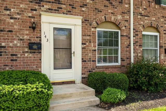 143 Tarryton Ct W Unit 24E, Columbus, OH 43228 - view of exterior entry with brick siding