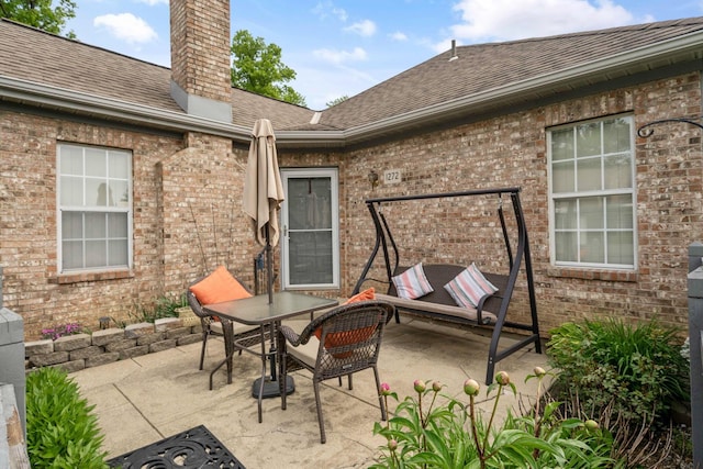1272 Villa Oaks Ct, Columbus, OH 43230 - view of patio / terrace featuring outdoor dining area