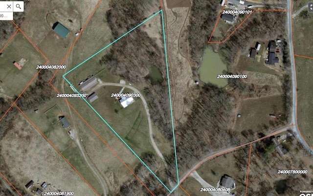 2215 Township Road 362 SE, Junction City, OH 43748 - map of property location featuring property parcel outlined