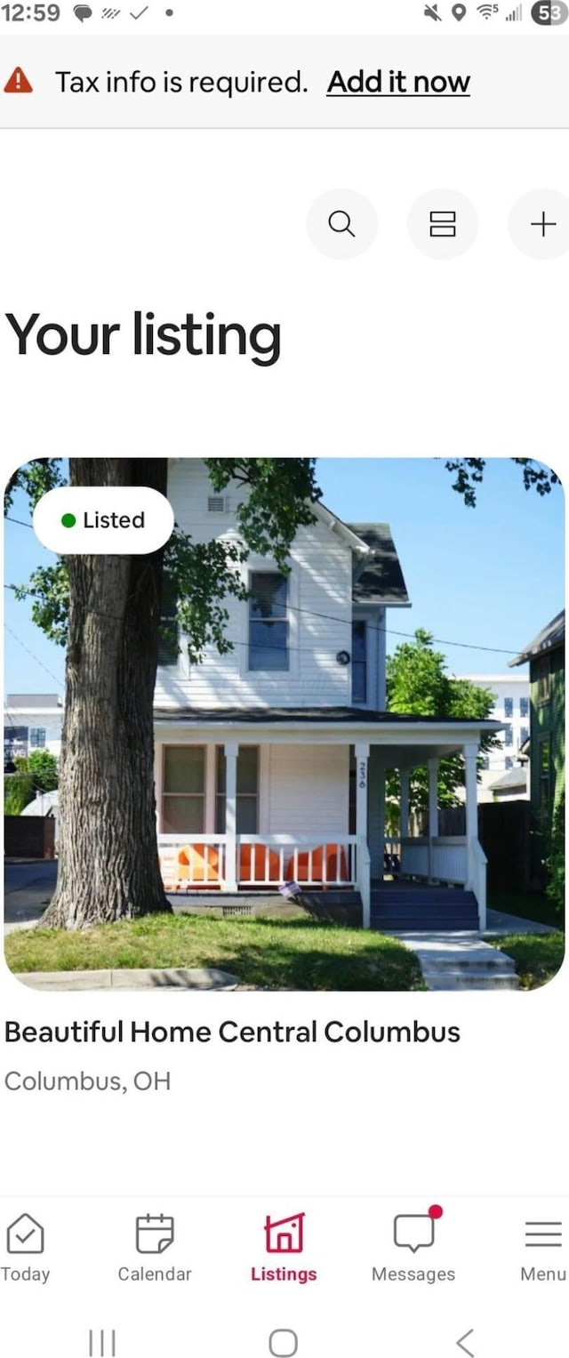 236 E 4th Ave, Columbus, OH 43201 - view of a document