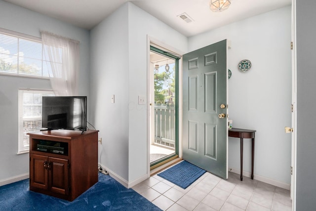2412 Warm Springs Dr, Hilliard, OH 43026 - foyer with baseboards