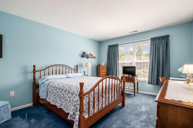 2412 Warm Springs Dr, Hilliard, OH 43026 - bedroom with carpet and baseboards