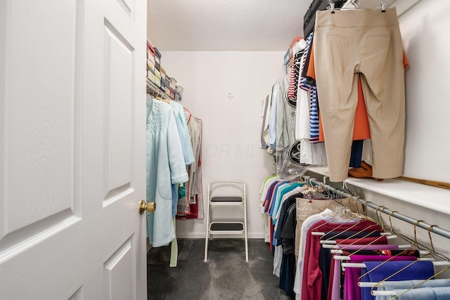 2412 Warm Springs Dr, Hilliard, OH 43026 - spacious closet featuring carpet flooring