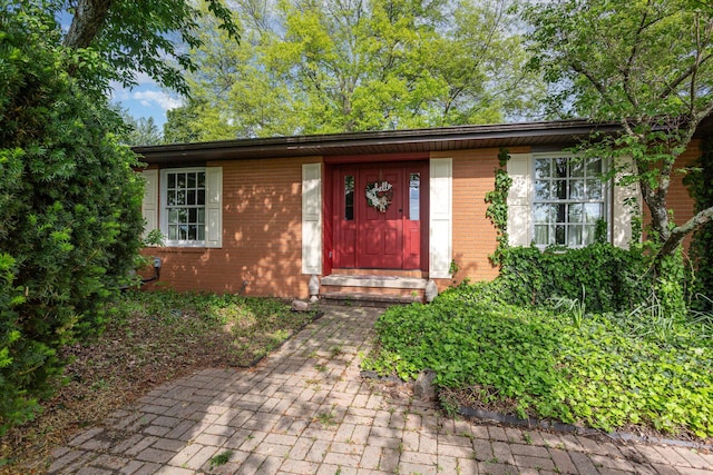 26976 Jackson Rd, Circleville, OH 43113 - entrance to property with brick siding