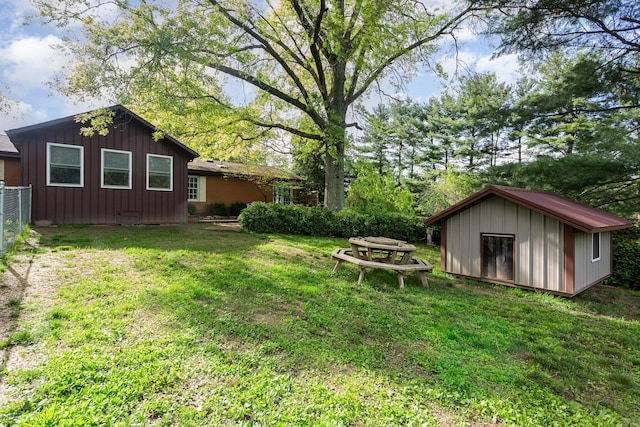 26976 Jackson Rd, Circleville, OH 43113 - view of yard featuring an outdoor structure