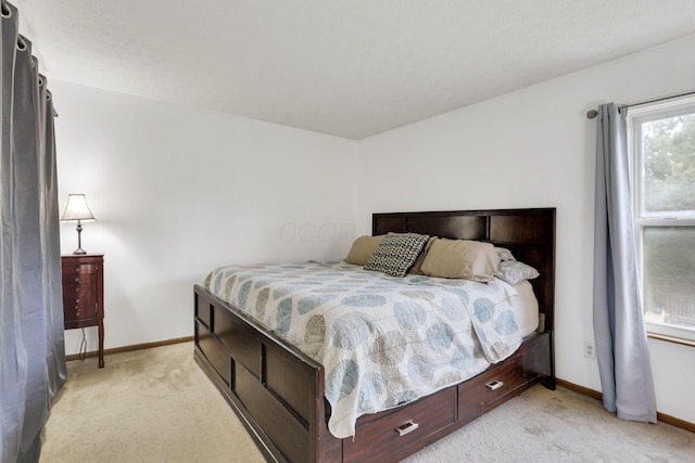 4292 Nipigon Dr, Columbus, OH 43207 - bedroom featuring light carpet and baseboards