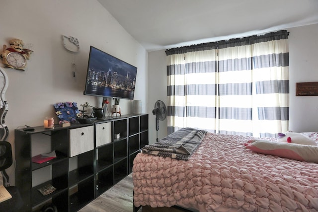 4969 Lockbourne Rd, Columbus, OH 43207 - bedroom with wood finished floors and access to exterior