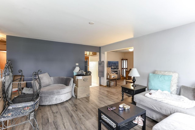 4969 Lockbourne Rd, Columbus, OH 43207 - living area featuring wood finished floors