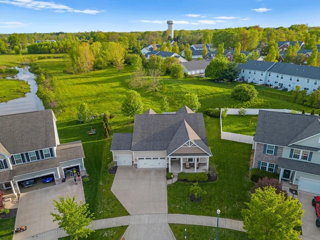 700 Ferguson Ave, Delaware, OH 43015 - aerial perspective of suburban area with a large body of water