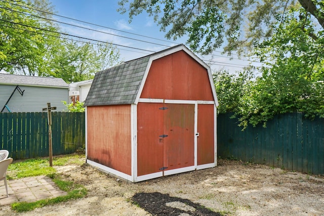 273 E Alcott Rd, Columbus, OH 43207 - view of shed with a fenced backyard