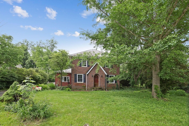 5 Baltimore Somerset Rd NE, Baltimore, OH 43105 - view of front of property featuring brick siding and a front yard