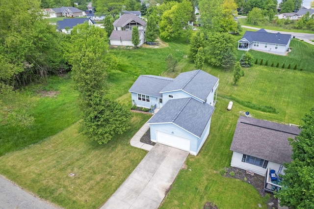 134 Hasbrouck Cir, Howard, OH 43028 - aerial perspective of suburban area
