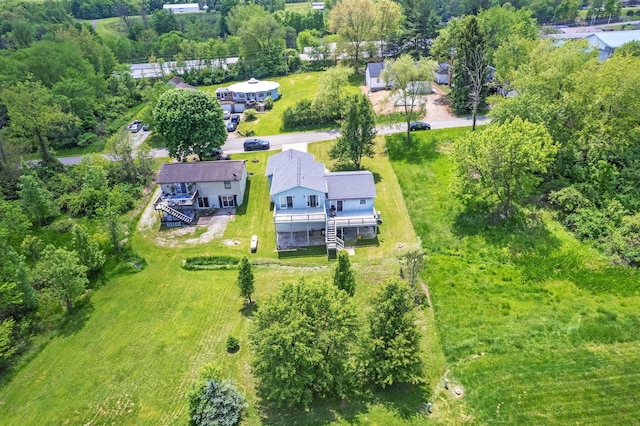 134 Hasbrouck Cir, Howard, OH 43028 - aerial view