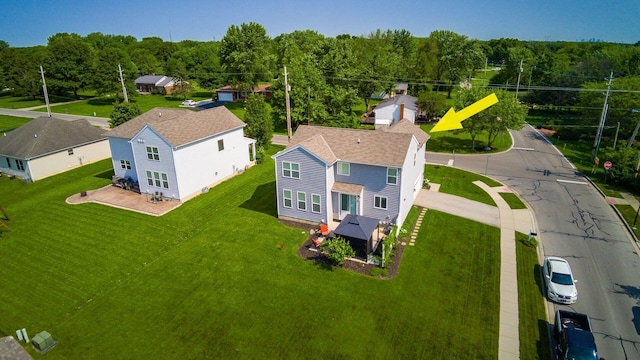 9035 Strawser St, Orient, OH 43146 - view from above of property with a forest