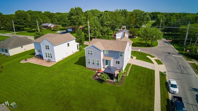 9035 Strawser St, Orient, OH 43146 - view from above of property with a heavily wooded area