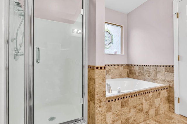 5556 Falco Dr, Westerville, OH 43081 - bathroom with a shower stall and a garden tub