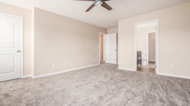 776 Brevard Cir, Pickerington, OH 43147 - unfurnished bedroom with carpet, baseboards, and a ceiling fan