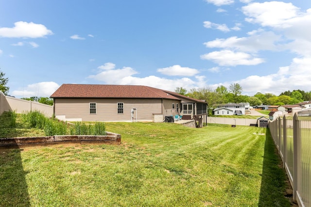 1885 Greenbriar Way, Nashport, OH 43830 - back of property featuring a sunroom