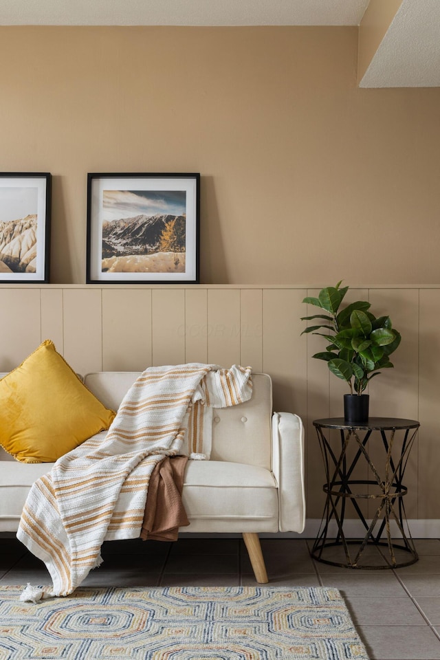 view of living area