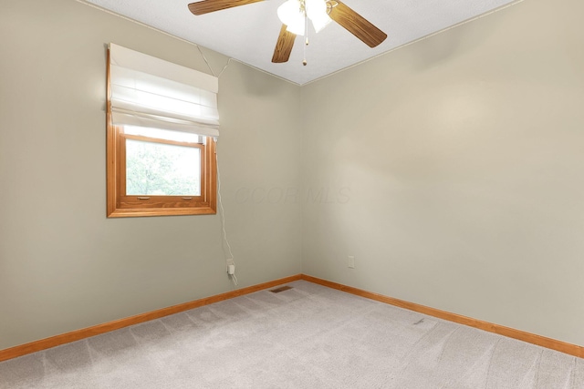 113 Bridgeport Way, Delaware, OH 43015 - unfurnished room featuring light carpet and a ceiling fan
