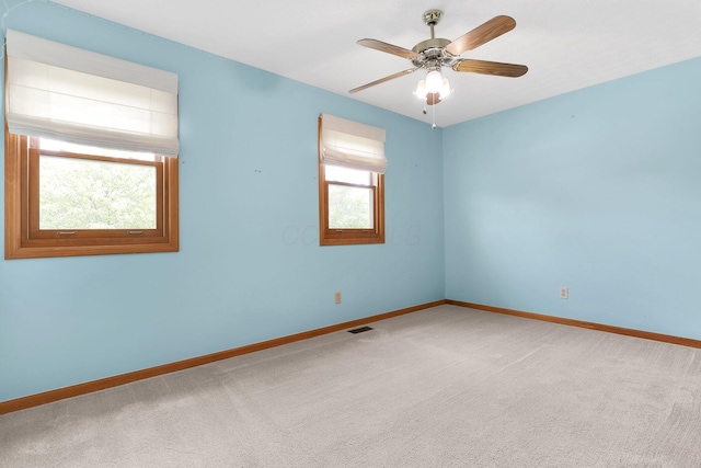 113 Bridgeport Way, Delaware, OH 43015 - empty room featuring carpet and a ceiling fan